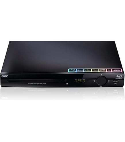 WISCENT WTB-978 Blu Ray DVD Player, Full HD 1080p Home Theater